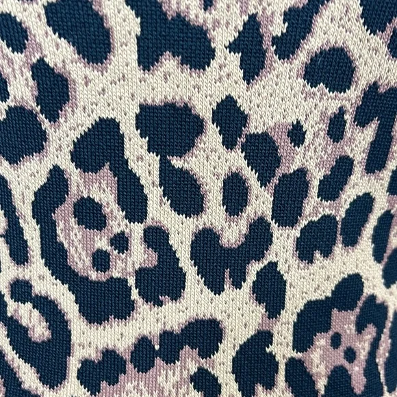 BCBG MaxAzria Sheena French Leopard Print Bodycon Dress - Mob Wife Aesthetic - Picture 12 of 17